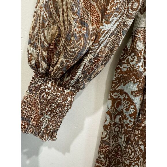 Ulla Johnson MAJA Long Sleeve Ruffled Bohemian Mini Dress Size 0 - Picture 7 of 14